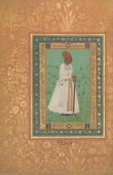 Ritratto di Jadun Rai Deccani, foglio dall