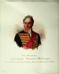 Ritratto di Alexander Ivanovich Ribeaupierre 1781-1865 dall