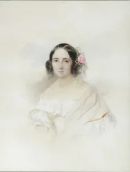 Ritratto di Anna Alexeevna Olenina 1808-1888