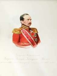 Ritratto del Barone Iosif Iosifovich von Velio 1795-1867 dall