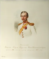 Ritratto del Barone Karl Karlovich von Stackelberg, 1846-1849