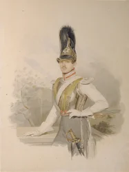 Ritratto del Conte Valentin Grigoryevich Stroganov 1801-1833, prima del 1832