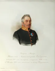 Ritratto del Generale Nikolai Alexandrovich Sablukov 1776-1848 (dall