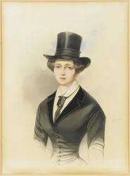 Ritratto della Granduchessa Caterina Mikhailovna di Russia, 1847