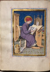Libro dei Vangeli con ritratti degli evangelisti: San Marco, c1480