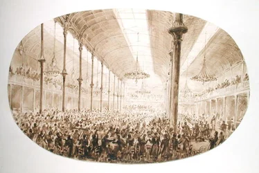 Un banchetto, c.1865