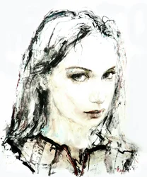 Ritratto femminile affascinante