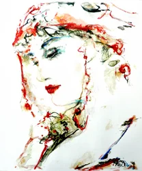 Ritratto di una donna sognante