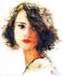 Donna astratta moderna