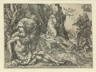 Il buon samaritano cura le ferite