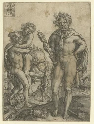 Ercole sconfigge Anteo (Le fatiche di Ercole)