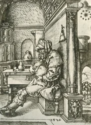 Giacobbe medita sui sogni di Giuseppe, 1532, 1908