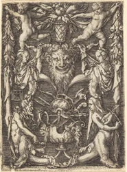 Ornamento con maschera
