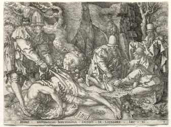 La parabola del buon samaritano: I ladri che attaccano i viaggiatori, 1554