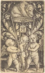 Tre cupidi e un orso