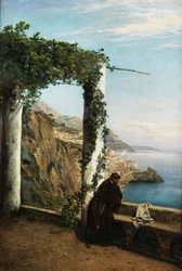 Monaco sulla costa di Amalfi