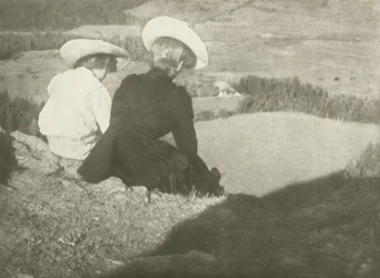 Campi a Birgitz (Hans e Mary seduti)