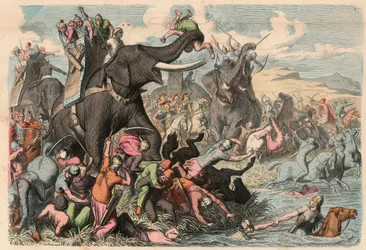 Antica Grecia: Campagna militare di Alessandro Magno nei Balcani 335 a.C.