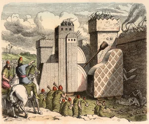Mesopotamia, Assiria: assalto a una fortezza