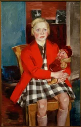 Ragazza con bambola (Käte Werner)