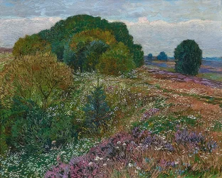 Ai margini della brughiera (Paesaggio di brughiera I)