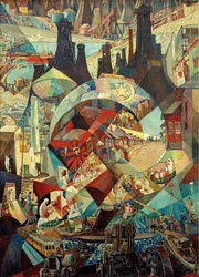 Pannello di agitazione di Baku, 1927