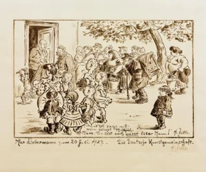 Foglio di compleanno per l