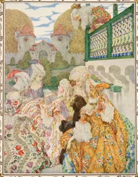 Il guardiano di porci, da Tales by Hans Christian Andersen, pub. 1911
