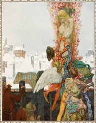 I cigni selvatici, da Tales by Hans Christian Andersen, pub. 1911