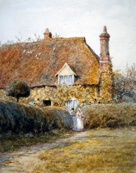 Vicino al Cancello di un Cottage