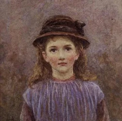Ritratto di una giovane ragazza