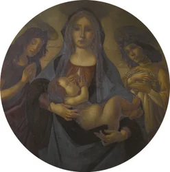 La Vergine e il Bambino con San Giovanni e un angelo (dopo Botticelli)