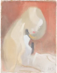 Mädchen mit blondem Haar