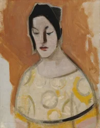 La veggente (donna in abito giallo)