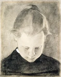 La ragazza che legge, c.1905