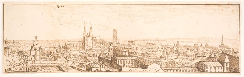 Bordeaux, vista da sud-ovest