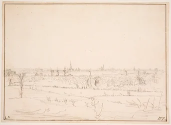 Paesaggio con vista su Bordeaux