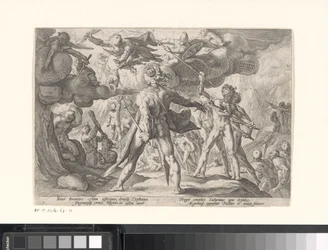 La Battaglia tra gli Dei e i Giganti (Metamorfosi di Ovidio)