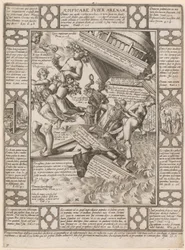 Aedificare super Arenam, foglio 7 della serie "Allegorie della fede cristiana"