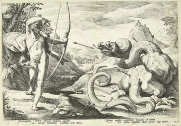 Apollo uccide Pitone