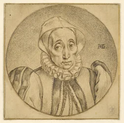 Ritratto a mezzo busto di un’anziana signora (Agatha Scholiers)