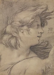 Busto di angelo