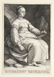 Clio, tavola 4 della serie «Le nove Muse»