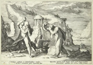 Deucalione e Pirra ripopolano il mondo