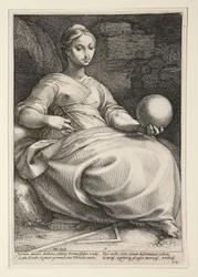 Erato, tavola 7 della serie Le nove Muse