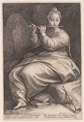 Euterpe, la musa della musica, da Le nove muse