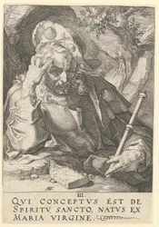 Giacomo il Maggiore, foglio 3 della serie "Cristo, i dodici apostoli e Paolo"