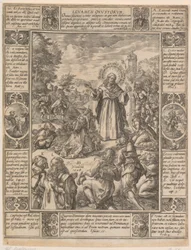 Levamen Onustrorum, foglio 1 della serie «Allegorie della fede cristiana»