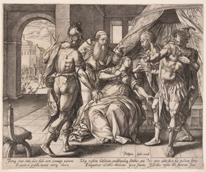 Lucrezia che si uccide, da La storia di Lucrezia