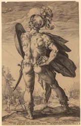 Marcus Valerius Corvus, foglio 6 della serie "Eroi romani"